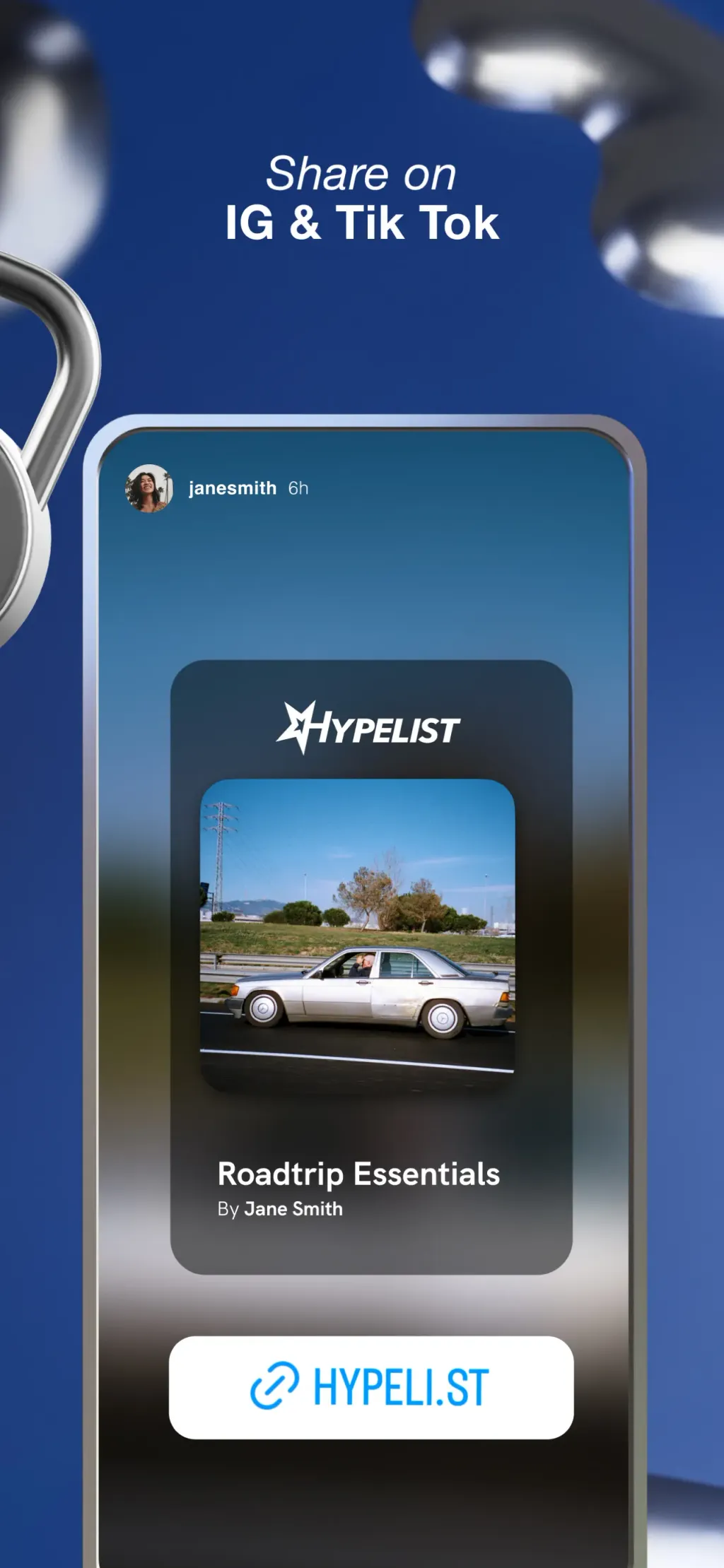 Hypelist: Create & Share Lists App Store screenshot 9