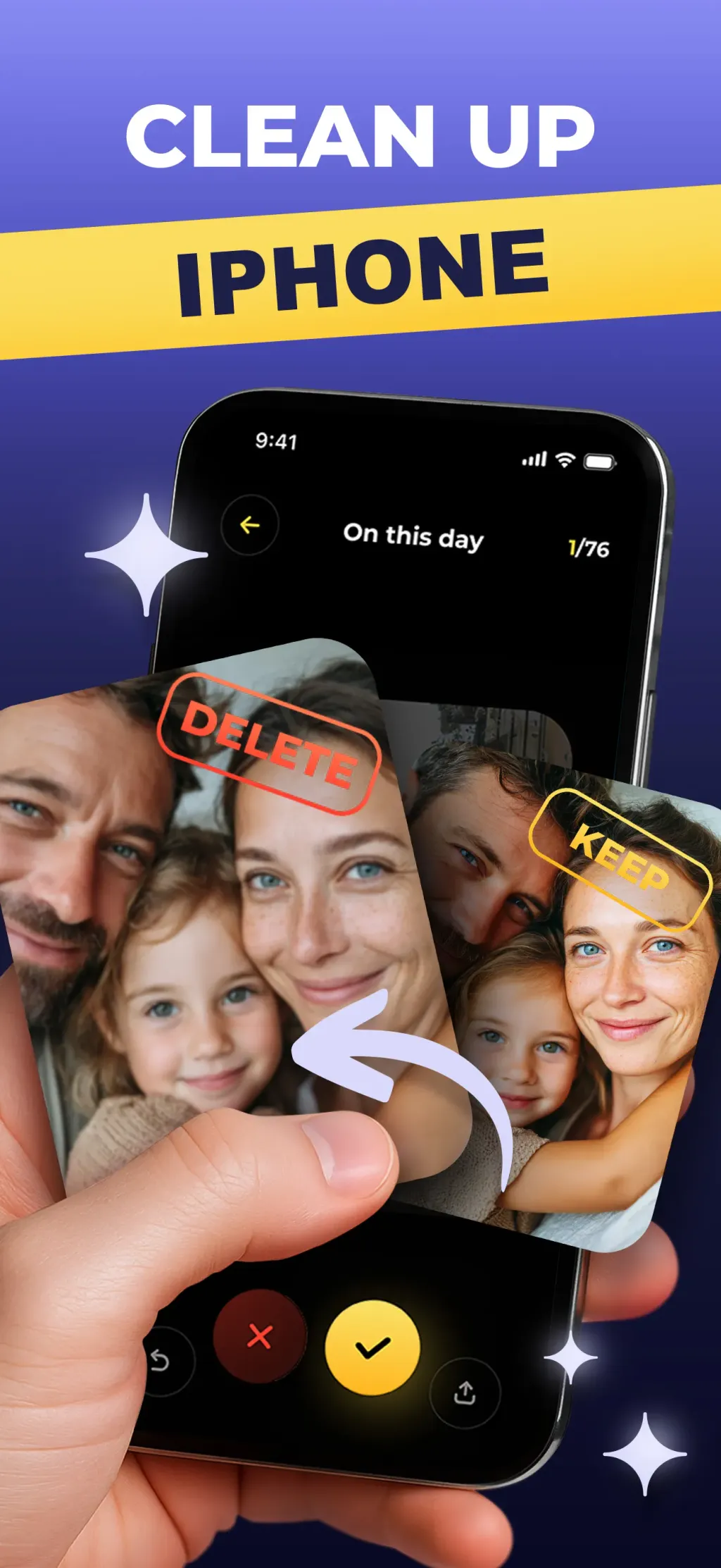 Hyper Cleaner: Clean Up Photos App Store screenshot 1