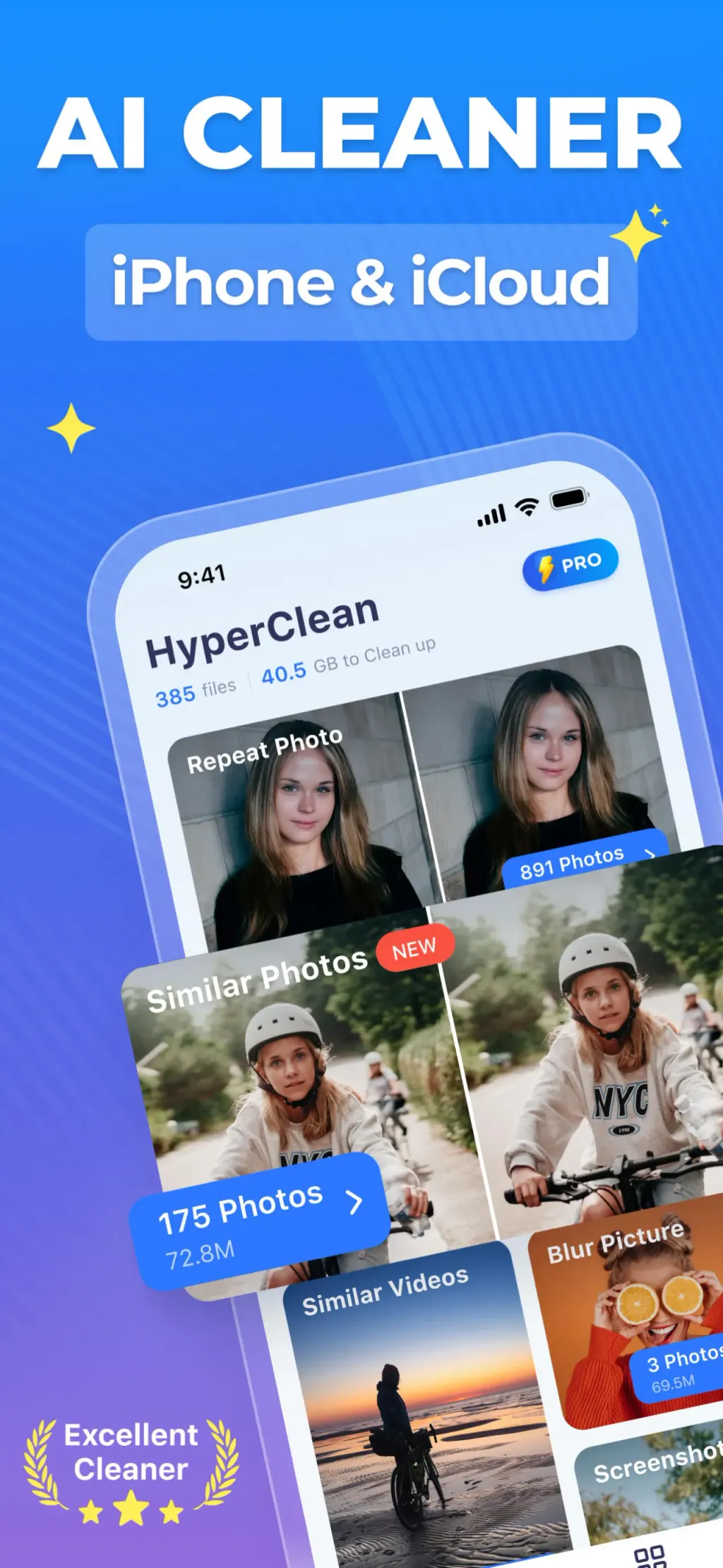 HyperClean - Phone Cleaner App Store screenshot 1