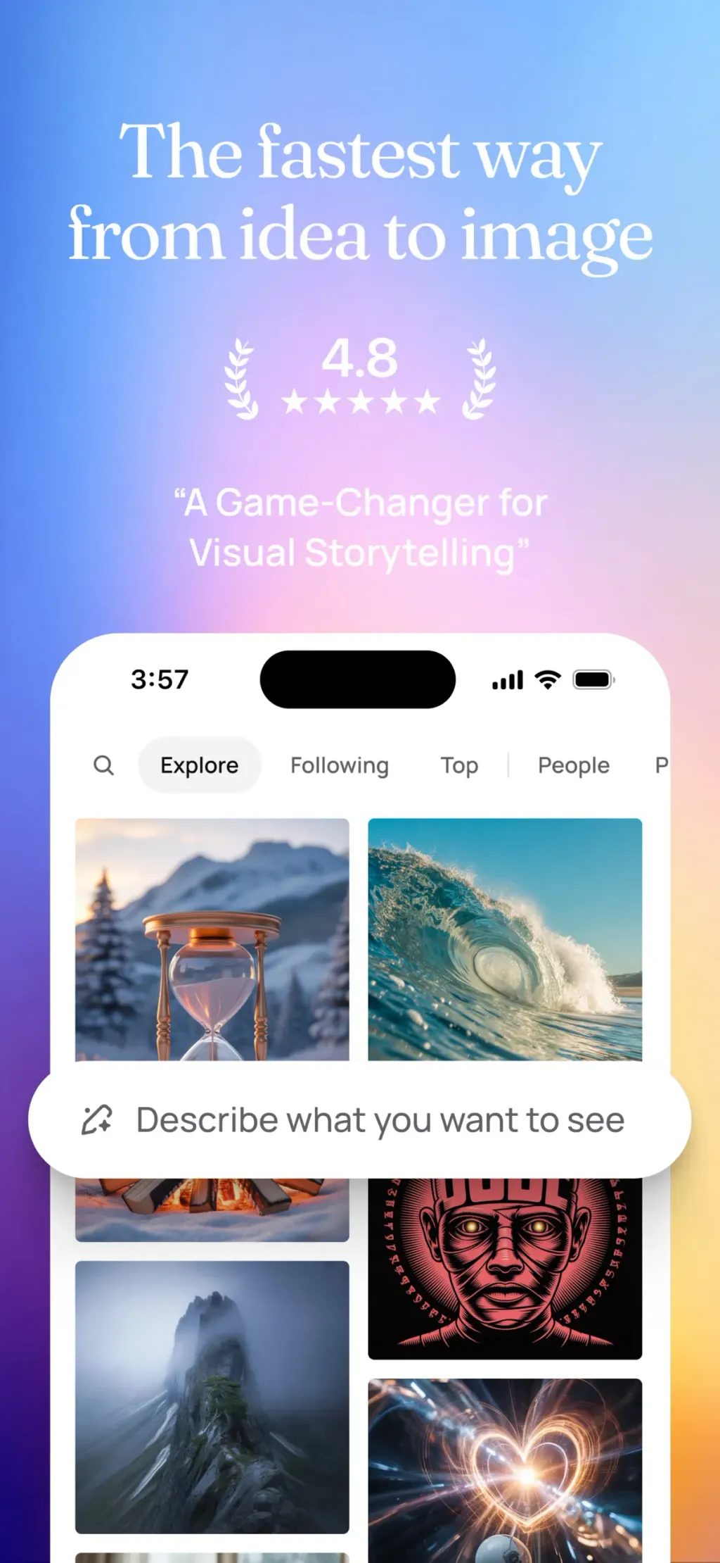 Ideogram AI - Image Generator App Store screenshot 1
