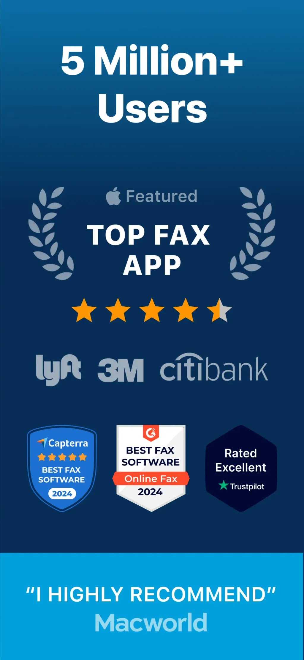 iFax App Send Fax From iPhone screenshot 2