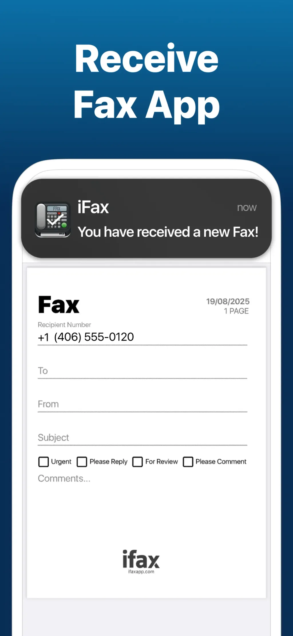 iFax App Send Fax From iPhone App Store screenshot 4