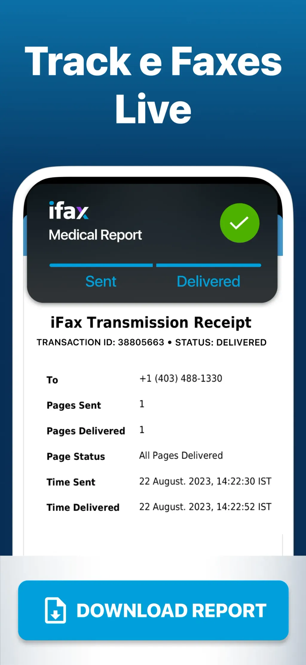 iFax App Send Fax From iPhone App Store screenshot 6