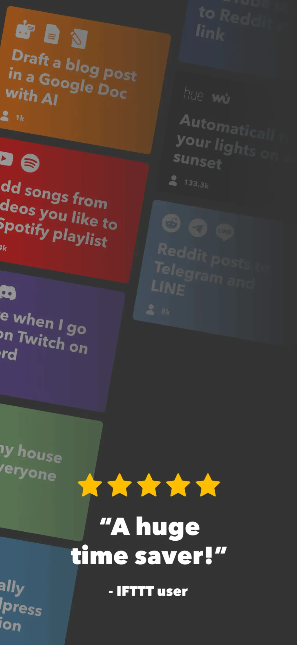IFTTT - Automate work and home App Store screenshot 2
