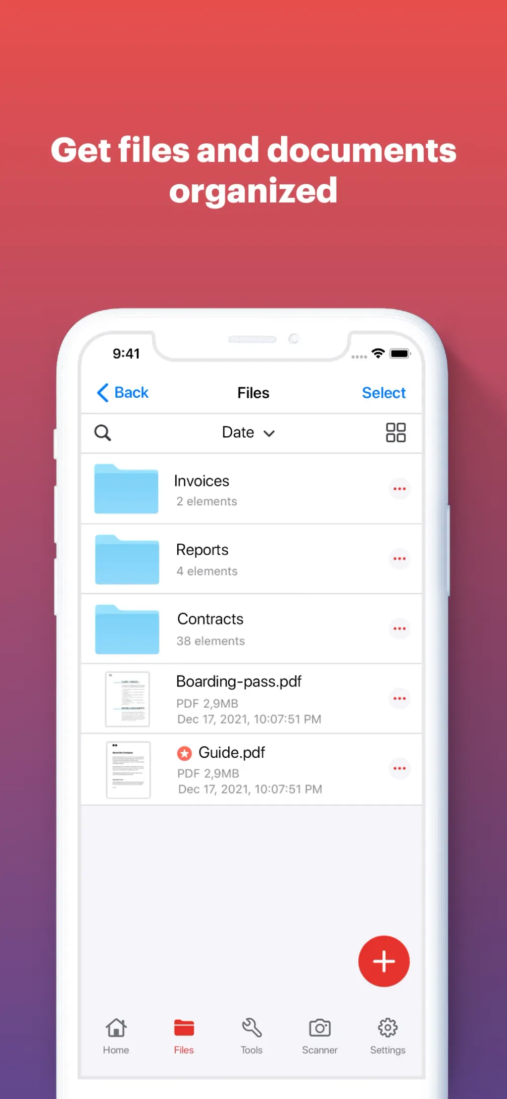 iLovePDF - PDF Editor & Scan App Store screenshot 2