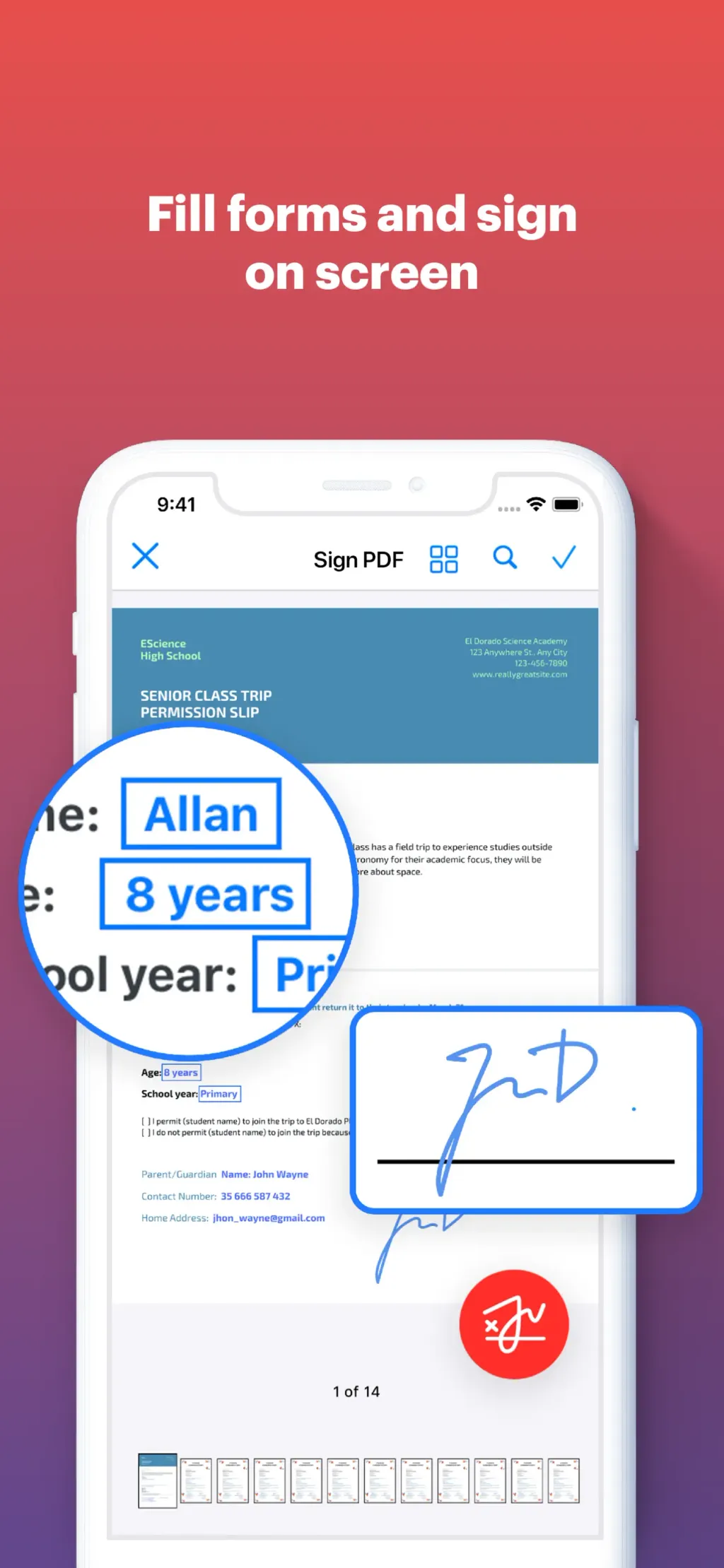 iLovePDF - PDF Editor & Scan App Store screenshot 8