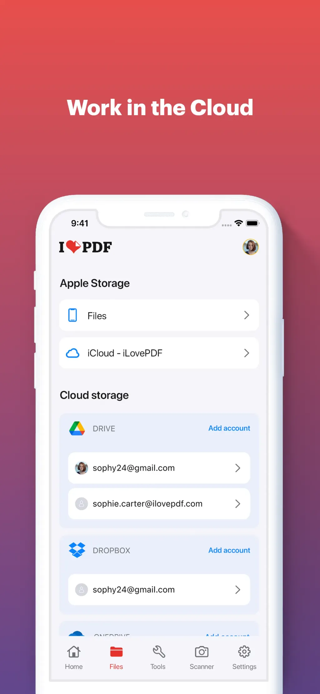 iLovePDF - PDF Editor & Scan App Store screenshot 10