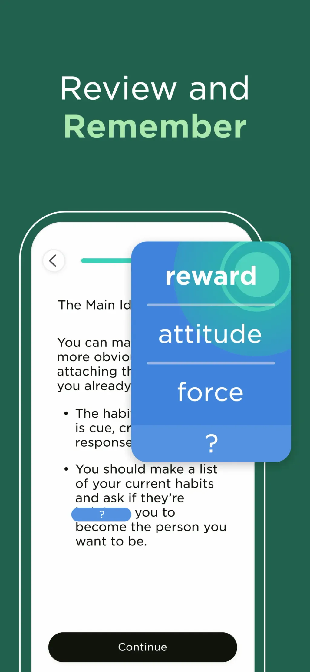 Imprint: Visual Micro Learning App Store screenshot 8