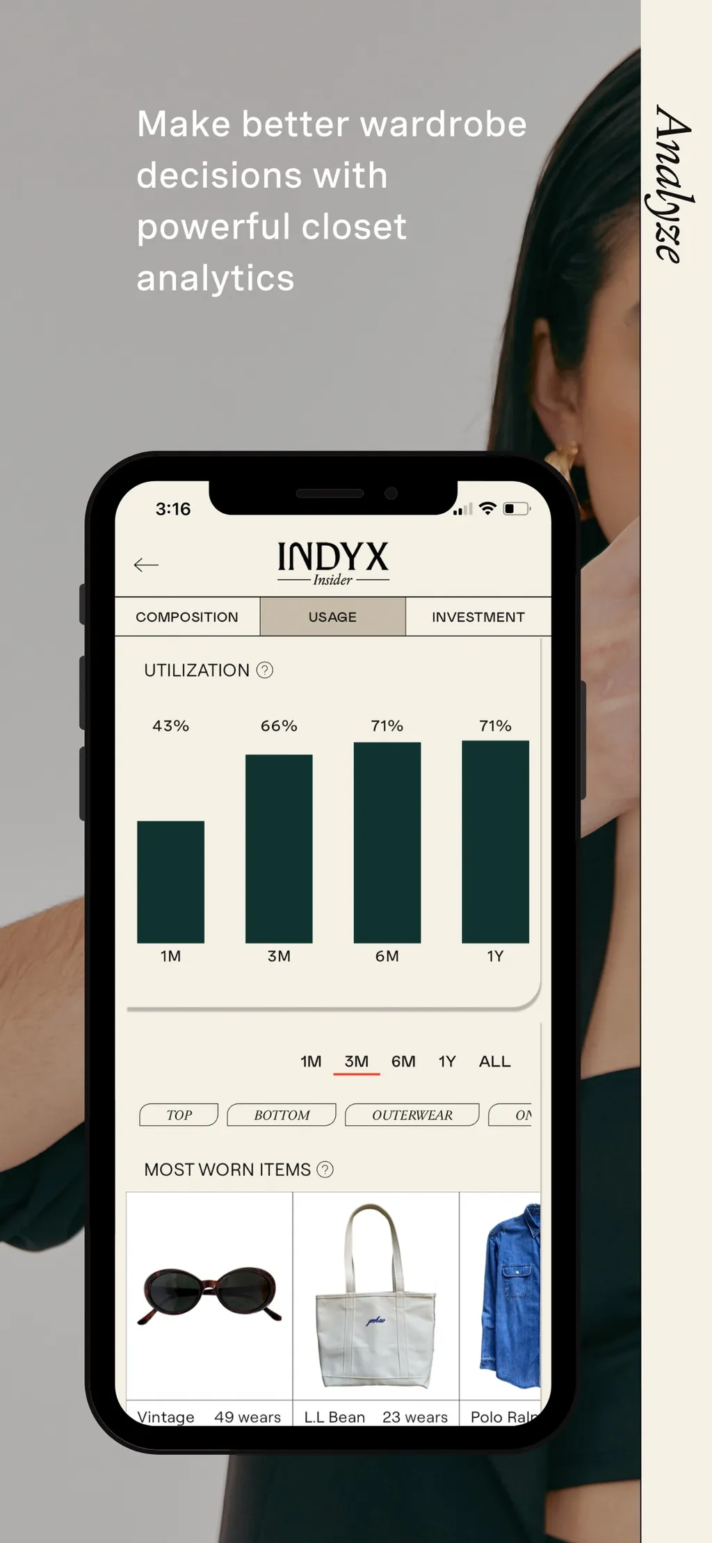 Indyx: Wardrobe & Outfit App App Store screenshot 5