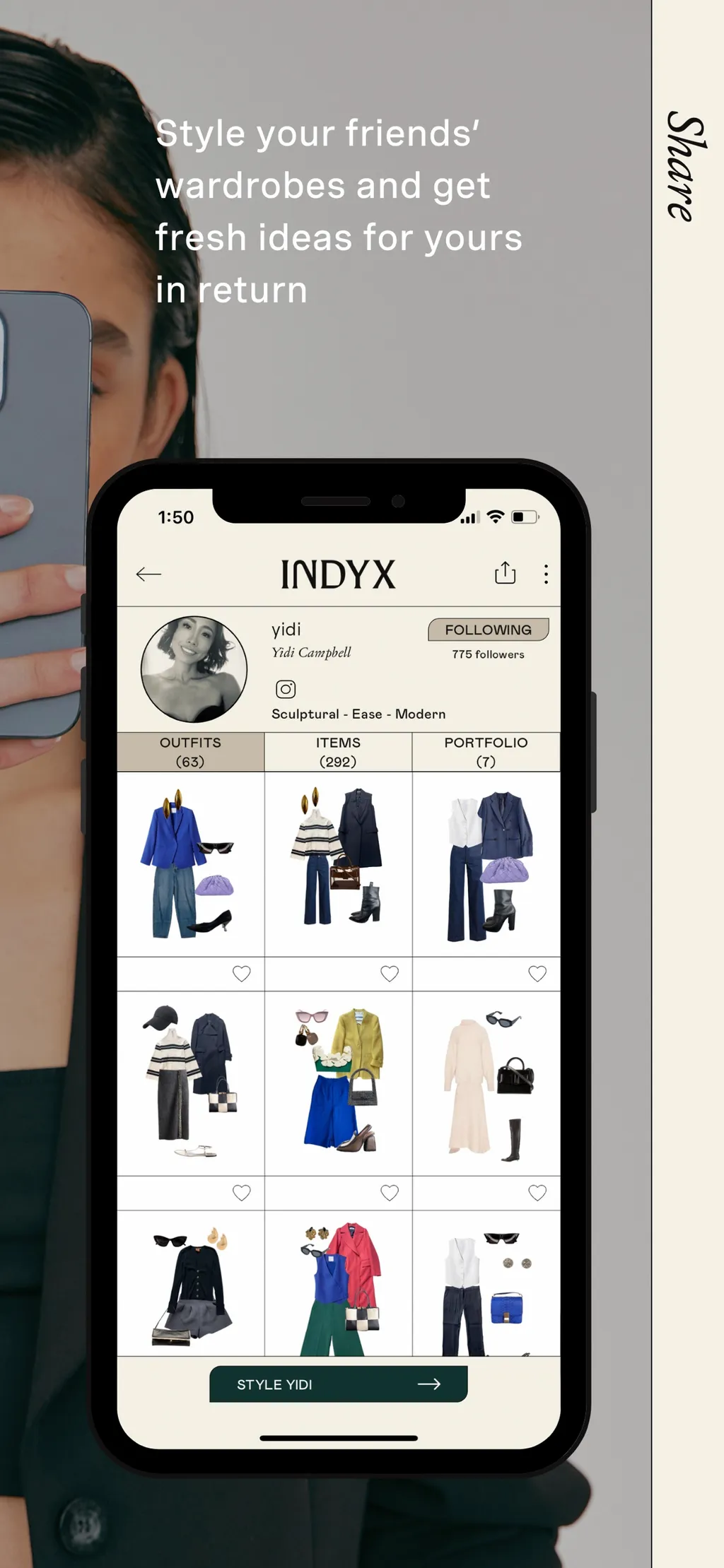 Indyx: Wardrobe & Outfit App App Store screenshot 6