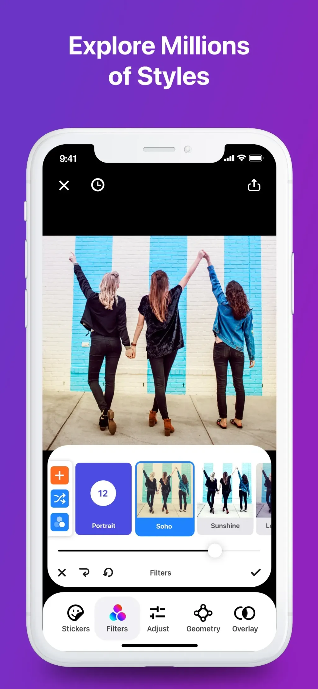 Infltr - Infinite Filters App Store screenshot 4
