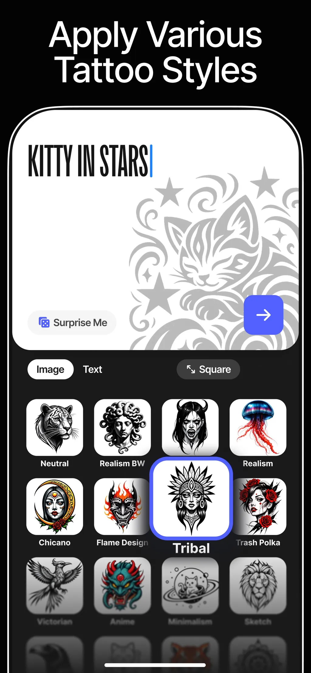 InkAI: AI Tattoo Generator App Store screenshot 4