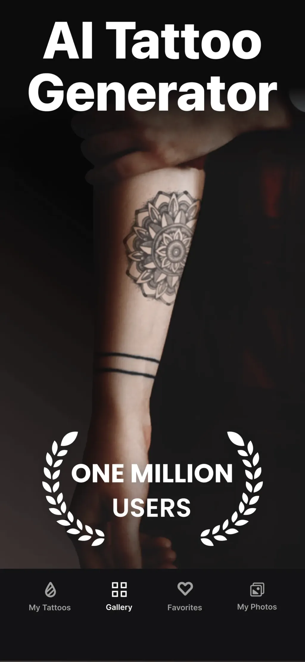 INKHUNTER - AI Tattoo Design App Store screenshot 1