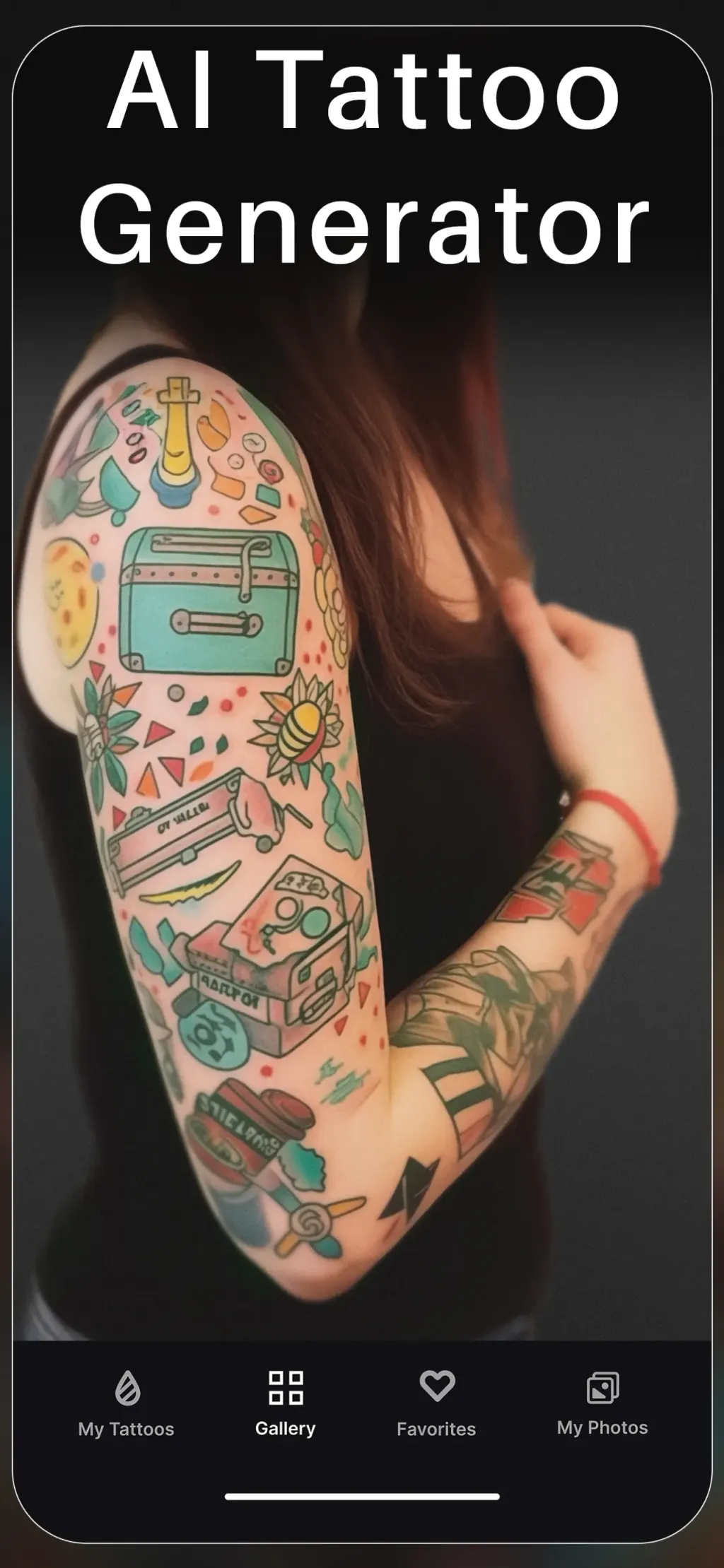 INKHUNTER - AI Tattoo Design App Store screenshot 4