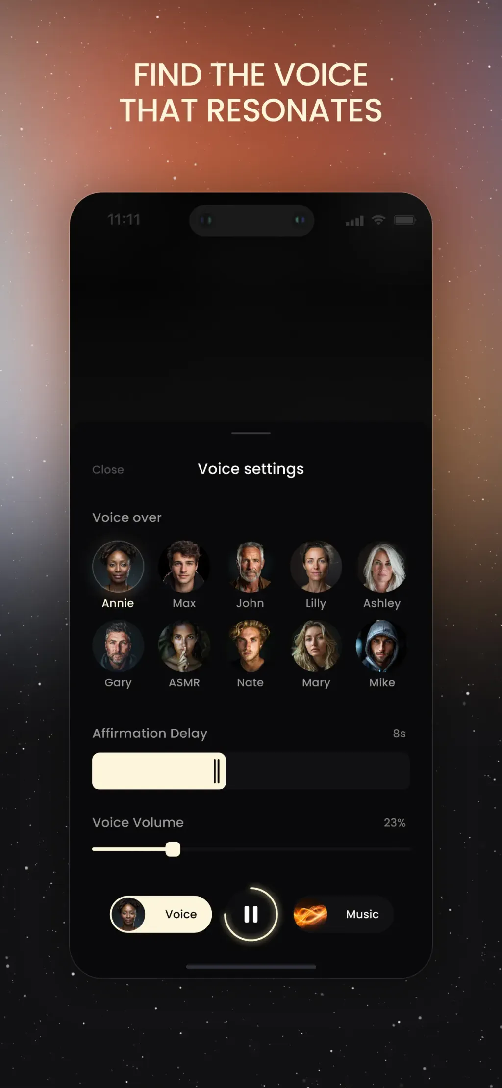 Innertune: Daily Affirmations App Store screenshot 5
