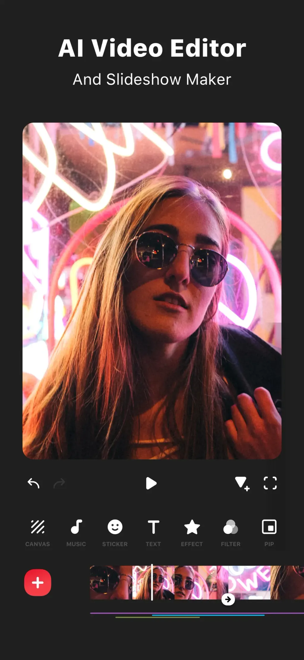 InShot - AI Video Editor App Store screenshot 1