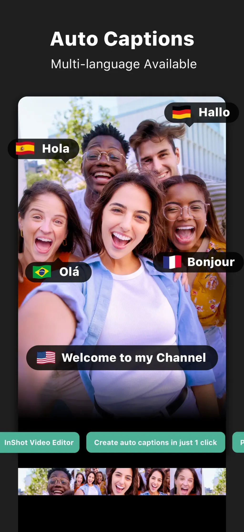 InShot - AI Video Editor App Store screenshot 3