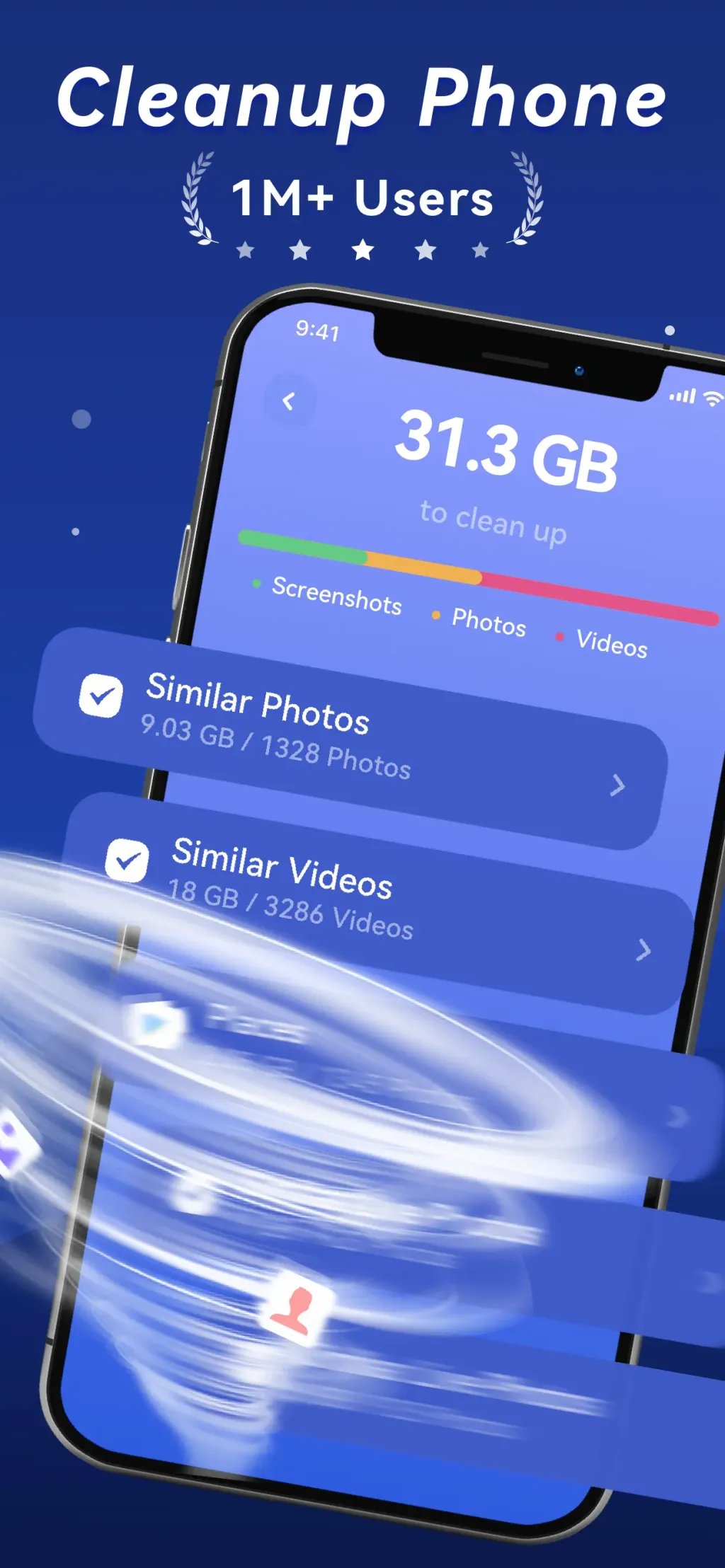 Instant Cleaner -Clean Storage screenshot 1
