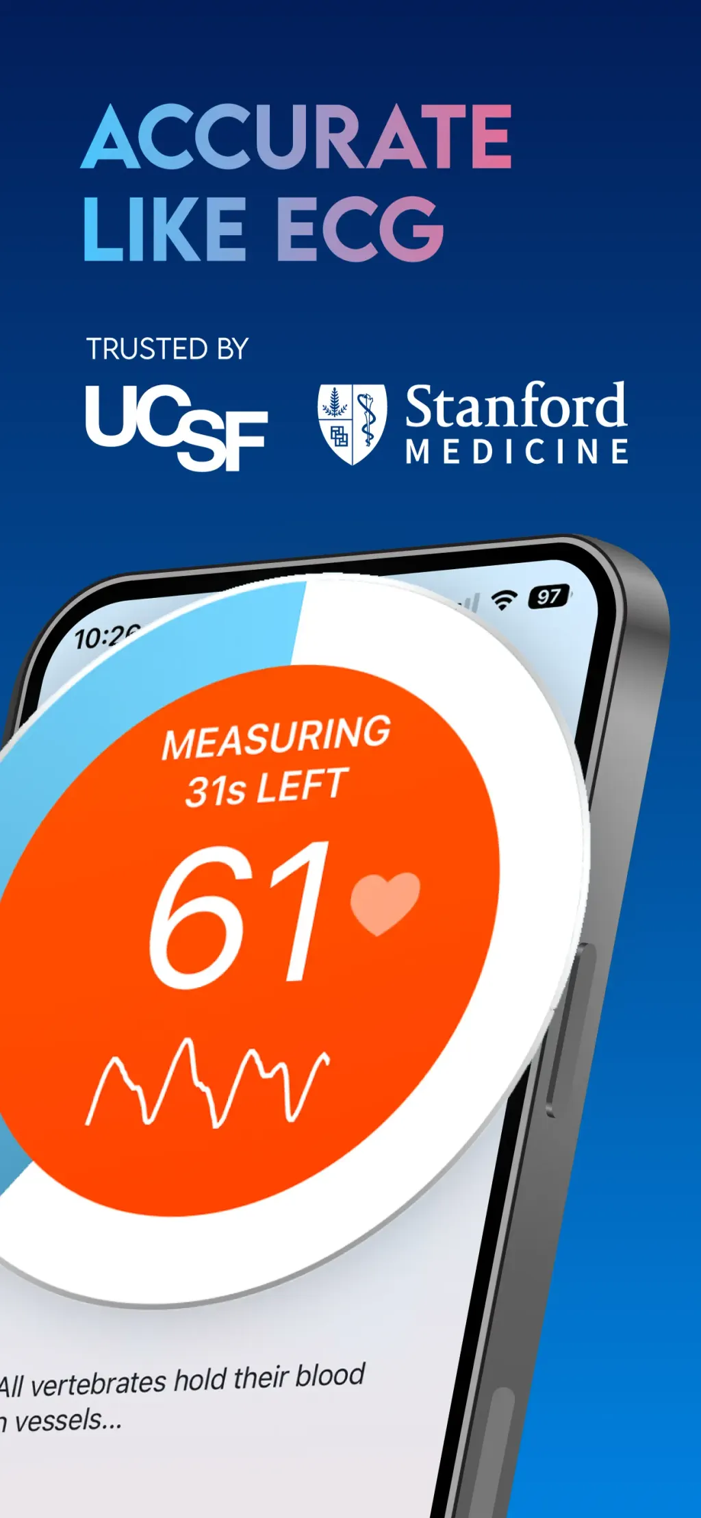 Instant Heart Rate: HR Monitor App Store screenshot 2