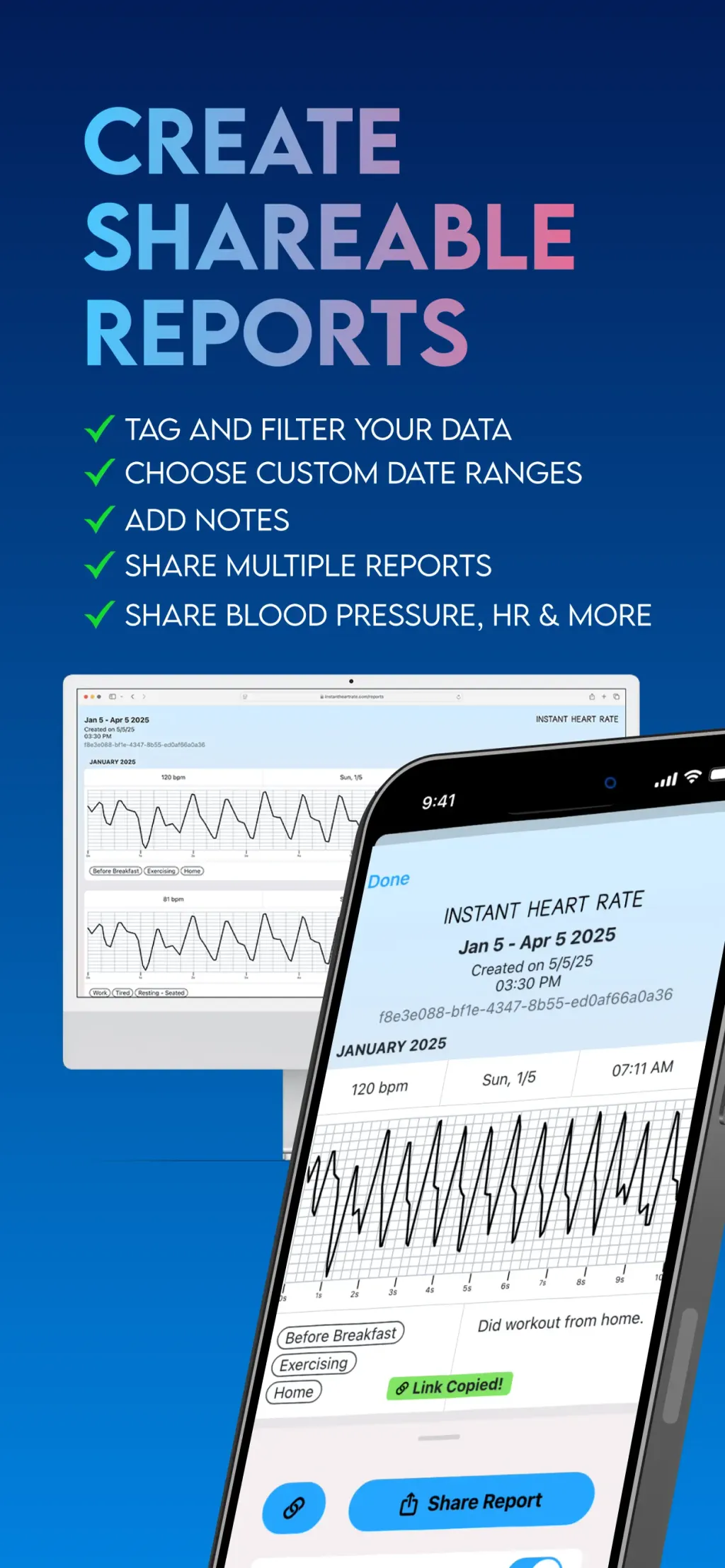 Instant Heart Rate: HR Monitor App Store screenshot 9