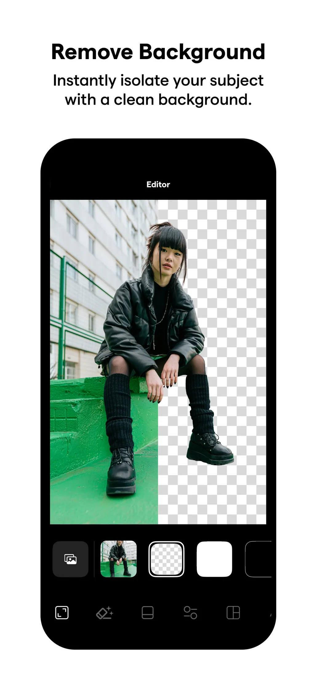 InstaSize: AI Photo Editor App Store screenshot 3