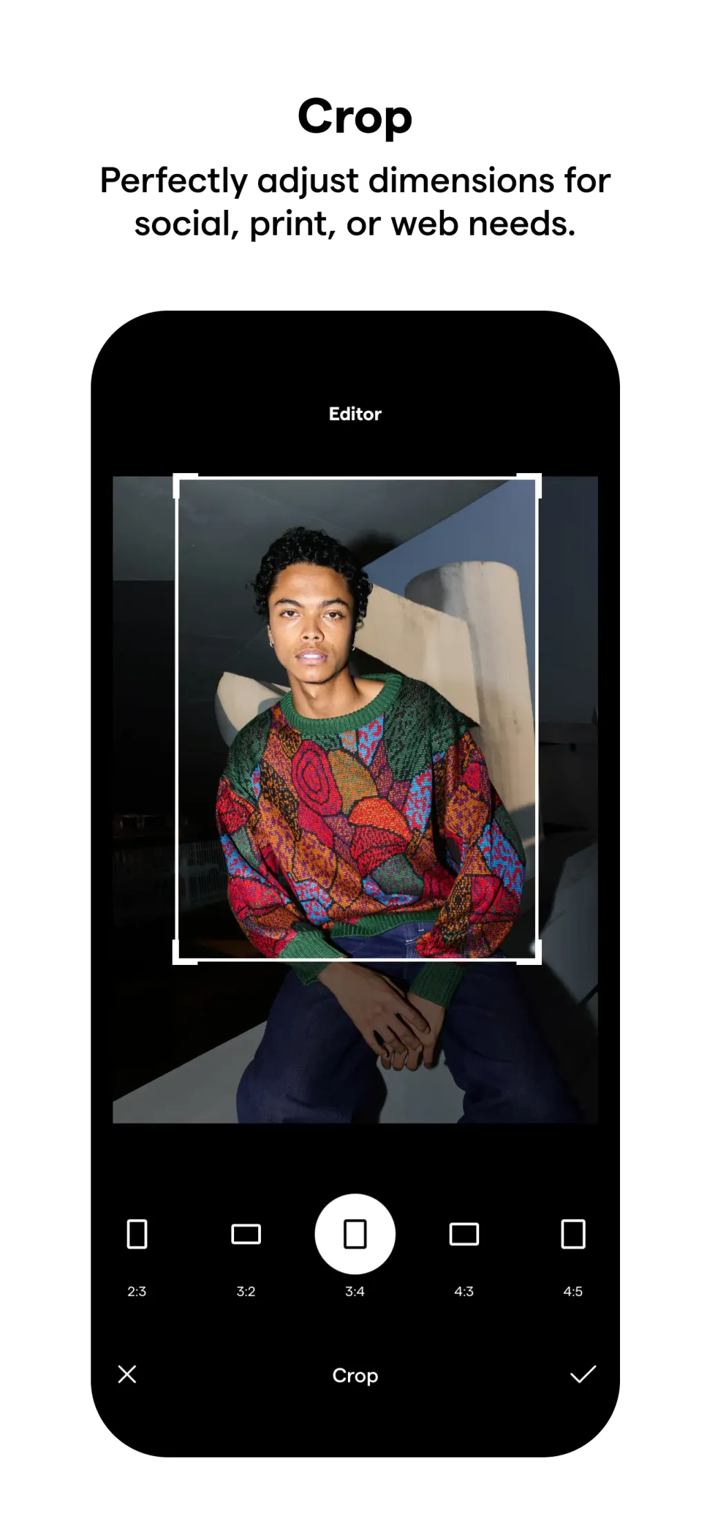 InstaSize: AI Photo Editor App Store screenshot 8