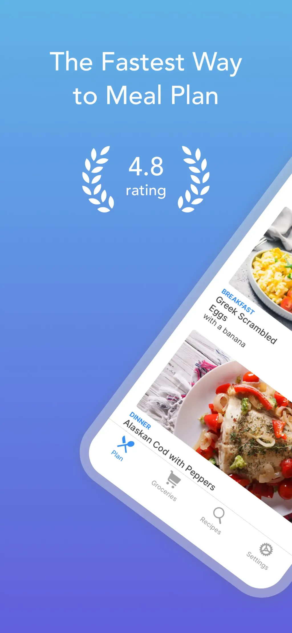 Intent - Meal Planner App Store screenshot 1