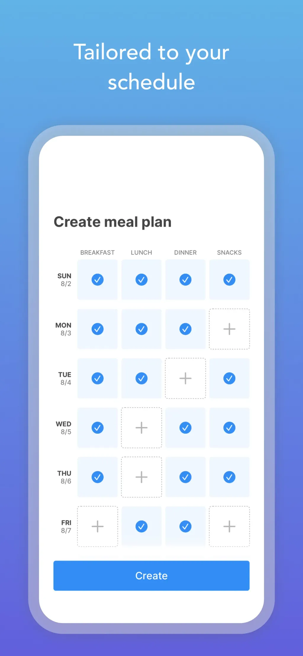 Intent - Meal Planner App Store screenshot 5