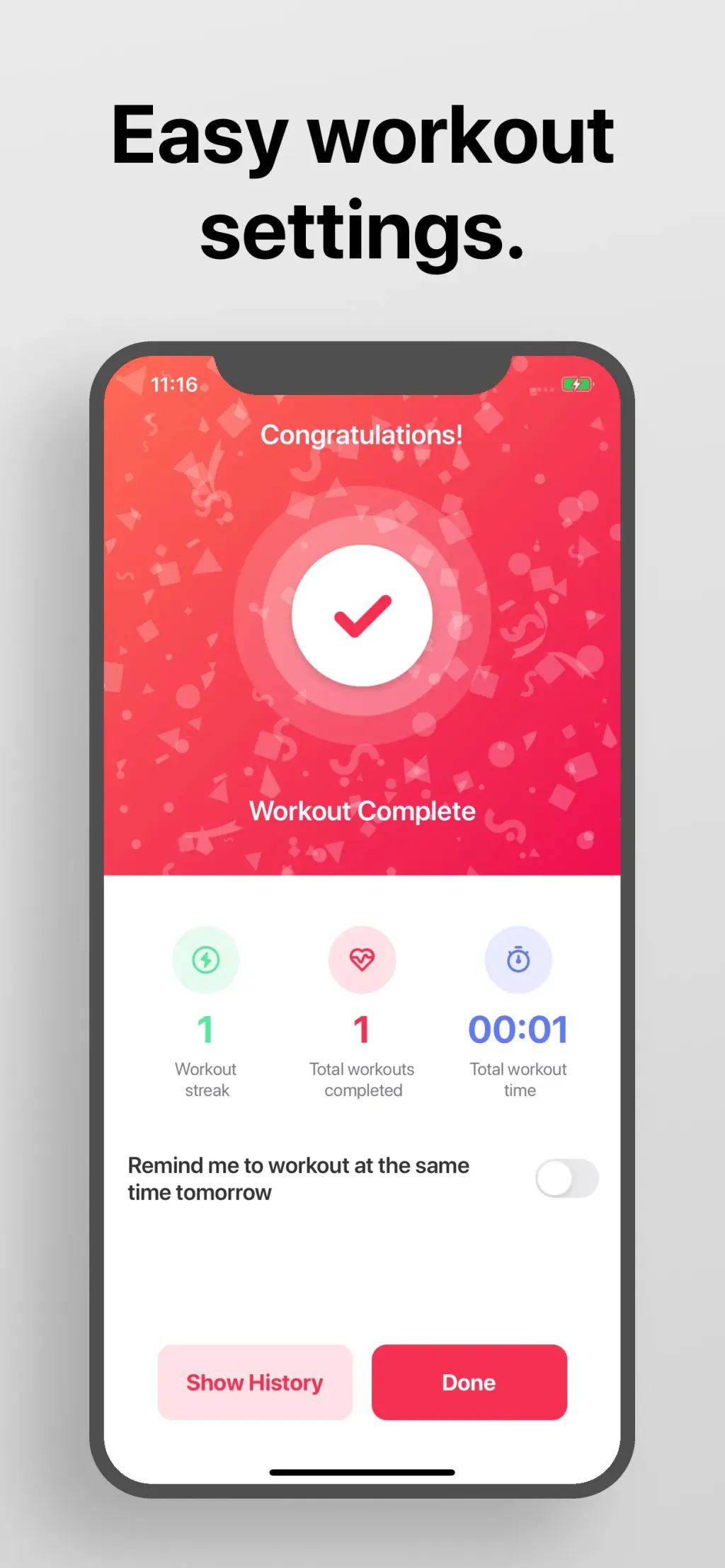 Interval Timer □ HIIT Timer App Store screenshot 5