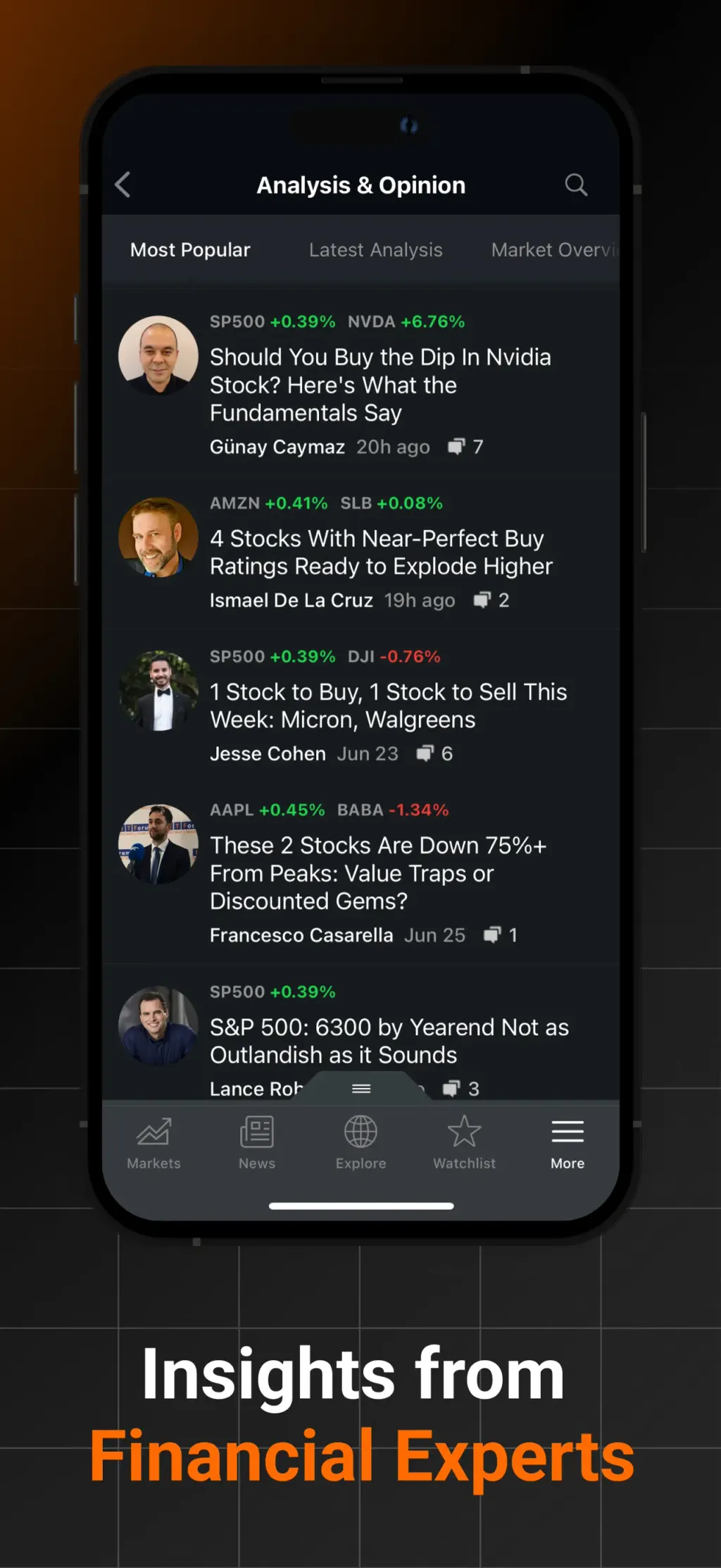Investing.com: Stock Market App Store screenshot 8