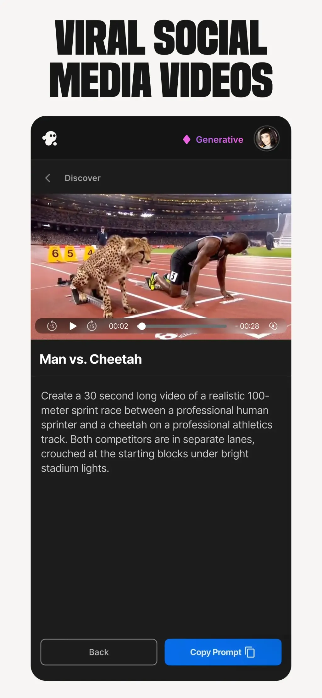 invideo AI: AI Video Generator App Store screenshot 2