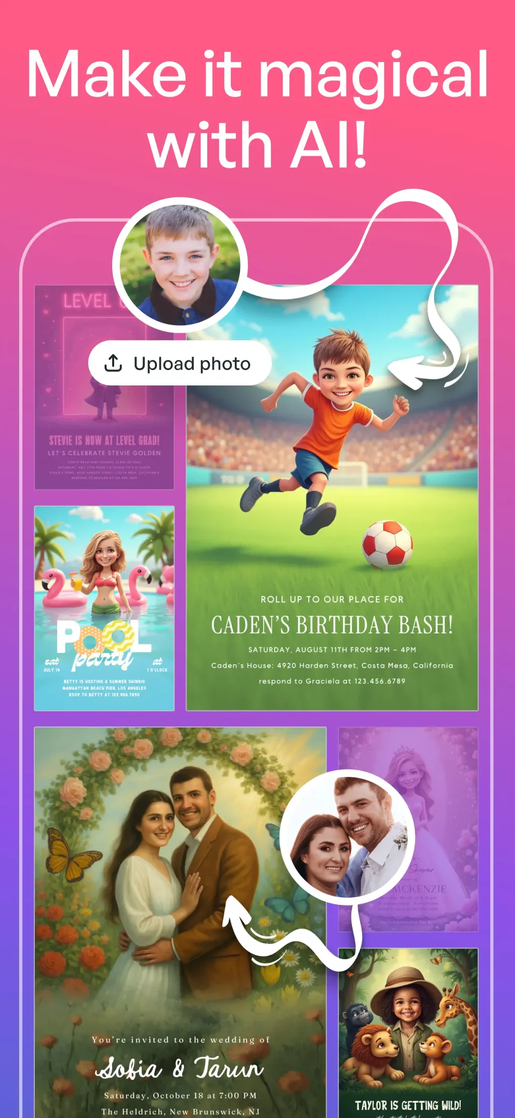 Invitation Maker: Cards & RSVP App Store screenshot 6
