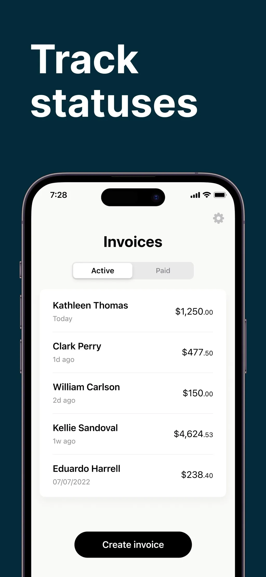 Invoice Maker ▸ Estimate App App Store screenshot 4