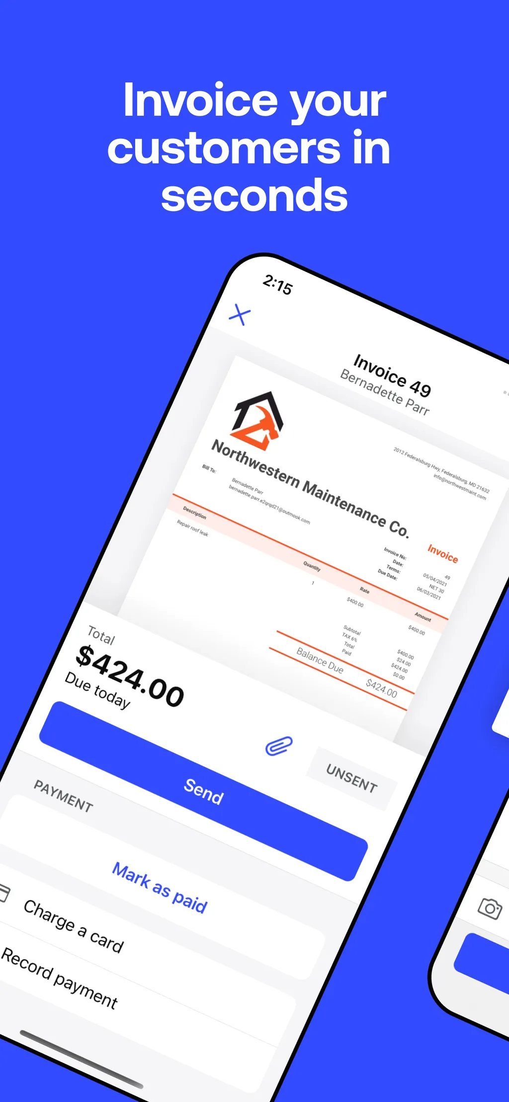 Invoice2go: Easy Invoice Maker screenshot 3