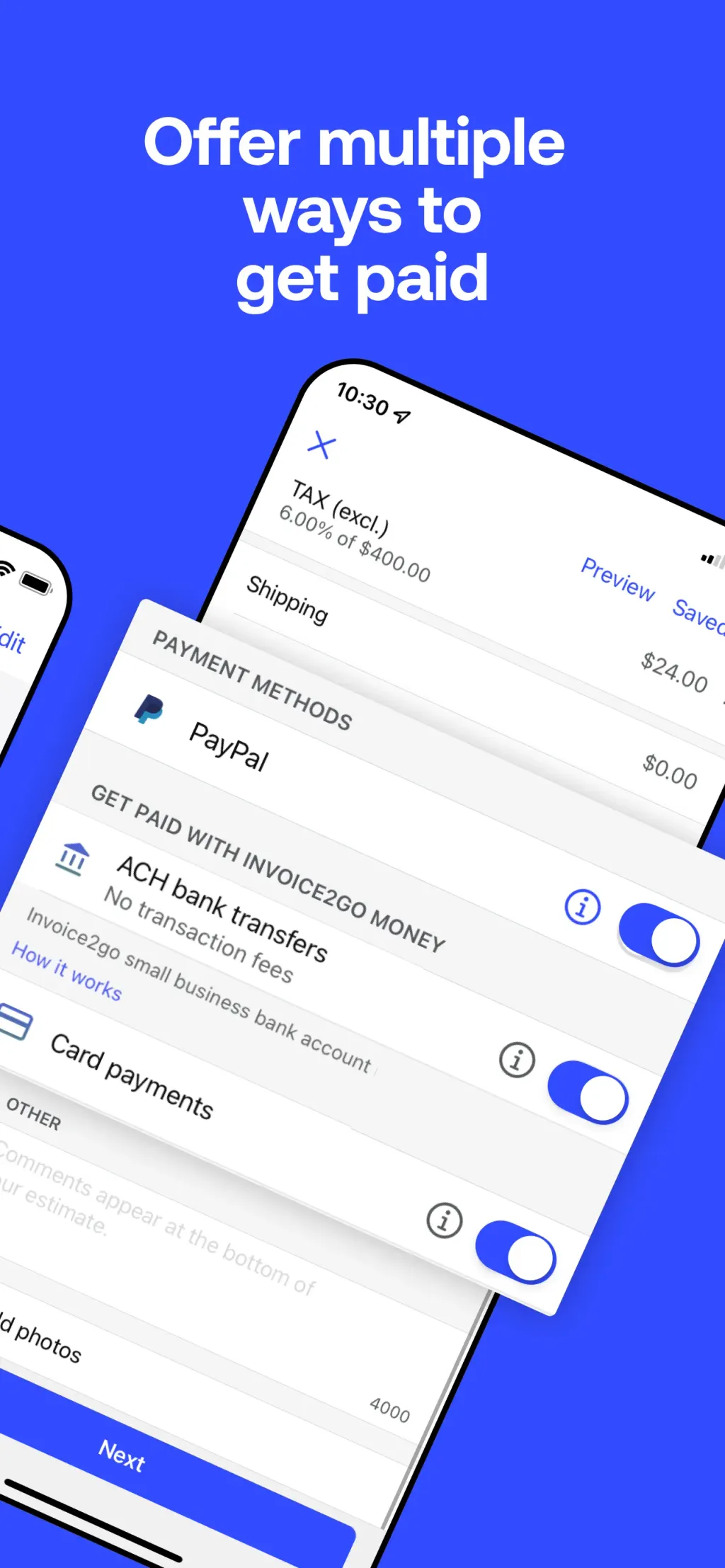 Invoice2go: Easy Invoice Maker App Store screenshot 2