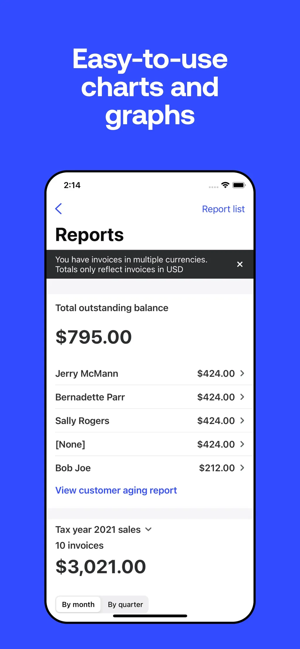 Invoice2go: Easy Invoice Maker App Store screenshot 3