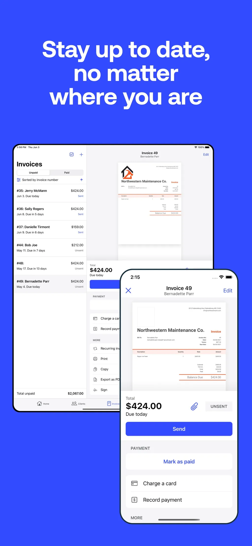 Invoice2go: Easy Invoice Maker App Store screenshot 6