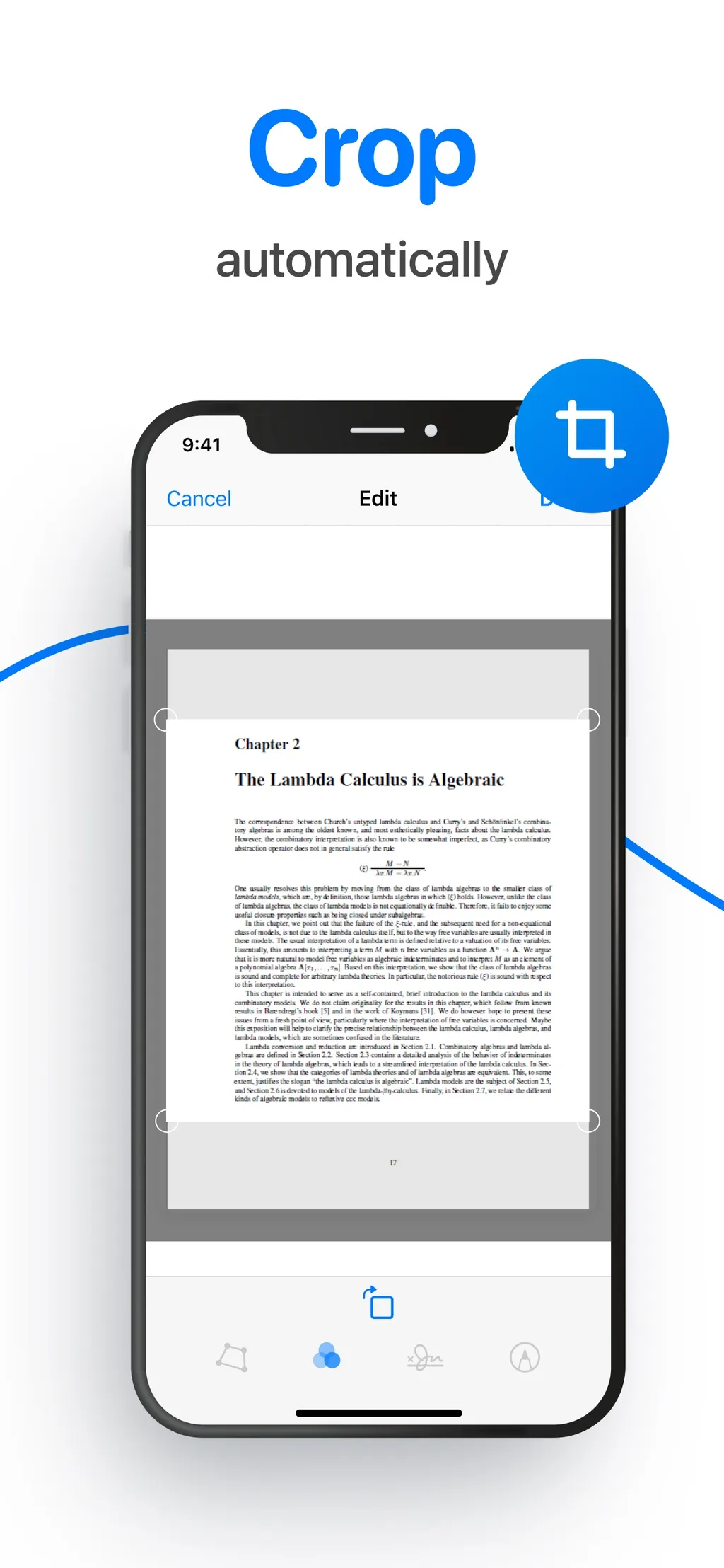 iScan - PDF & Document Scanner App Store screenshot 6