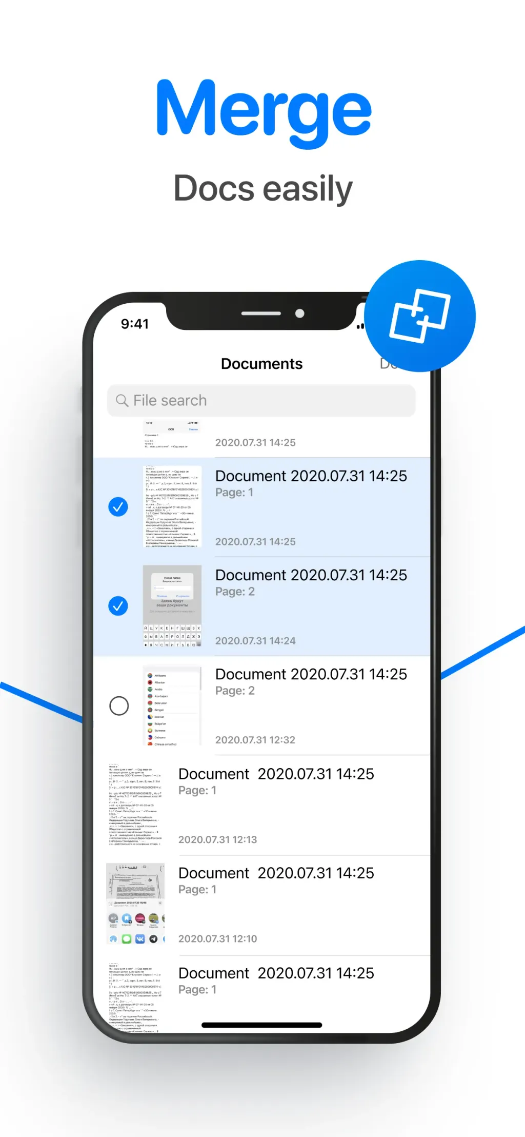 iScan - PDF & Document Scanner App Store screenshot 7