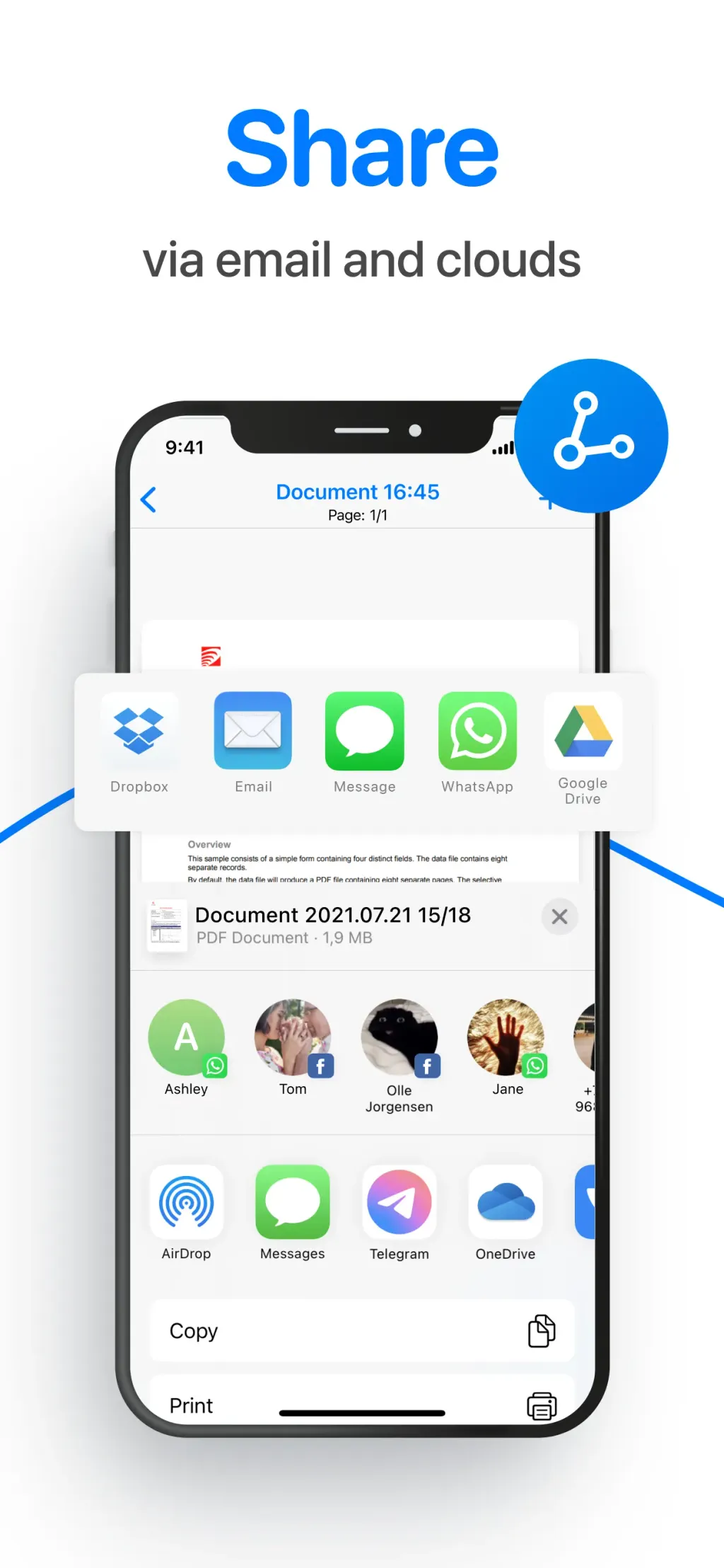 iScan - PDF & Document Scanner App Store screenshot 8