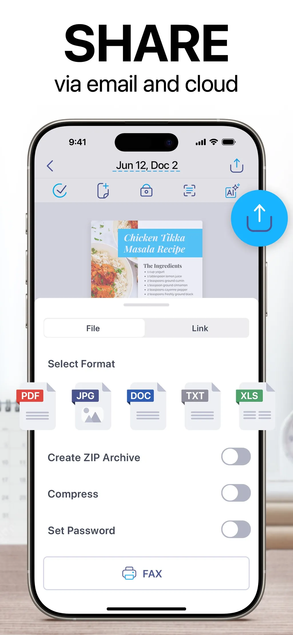 iScanner: PDF Document Scanner App Store screenshot 4