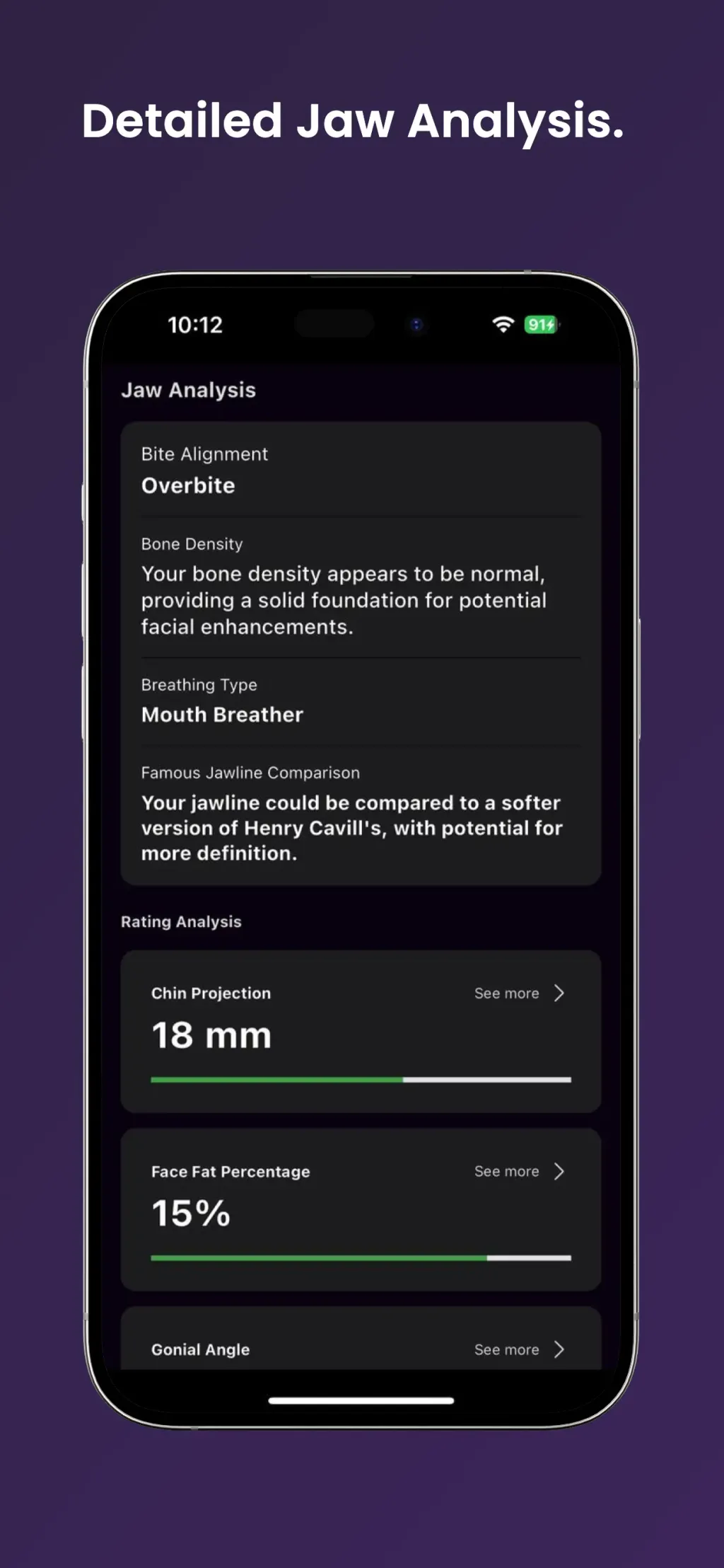 JawMax App Store screenshot 2