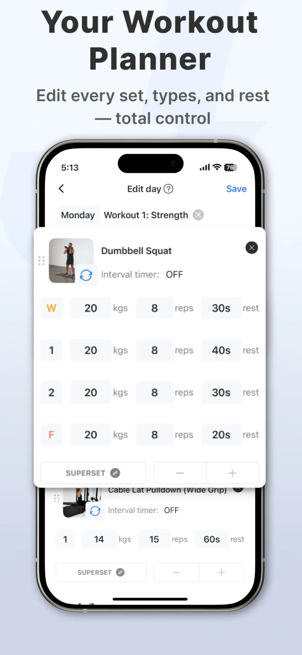 JEFIT Workout Plan Gym Tracker screenshot 2