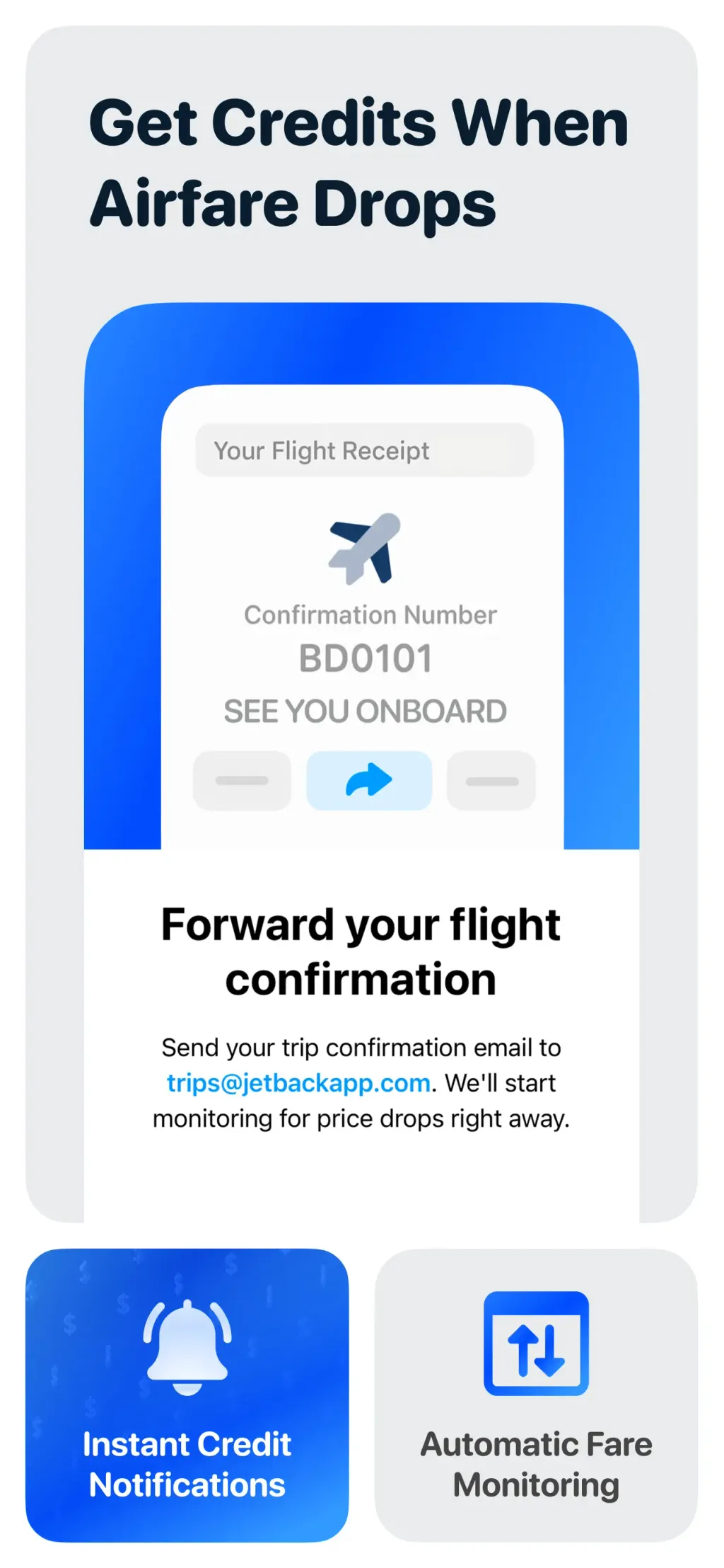 JetBack – Flight Price Savings App Store screenshot 3