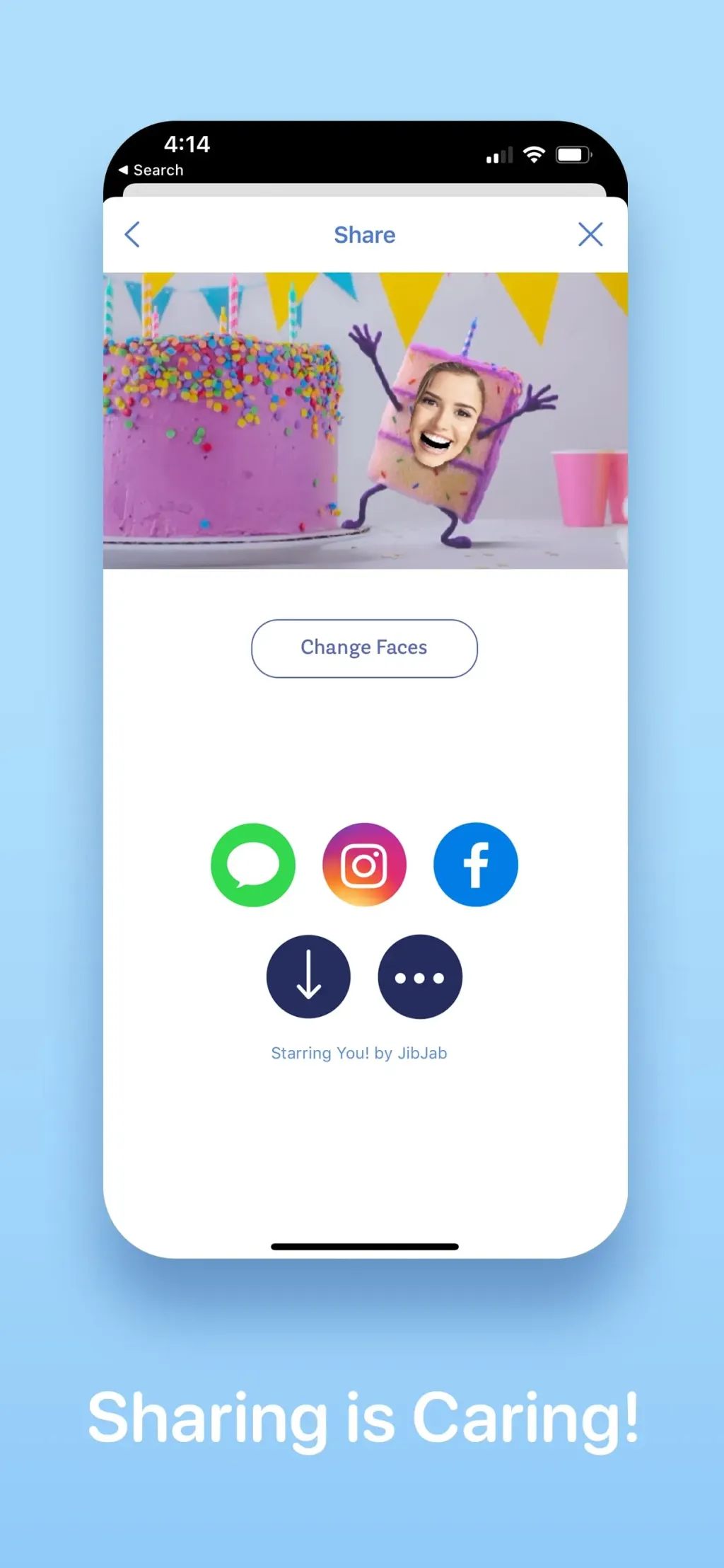 JibJab: Funny Ecards, GIFs, AI App Store screenshot 5