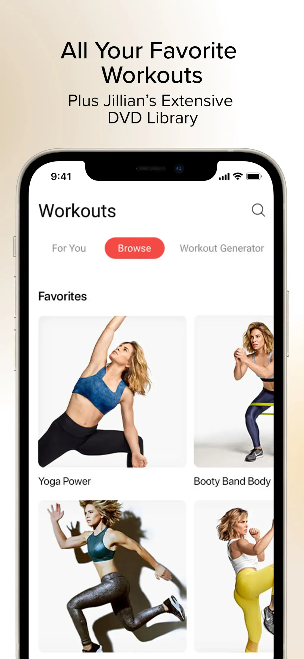 Jillian Michaels | Fitness App screenshot 1