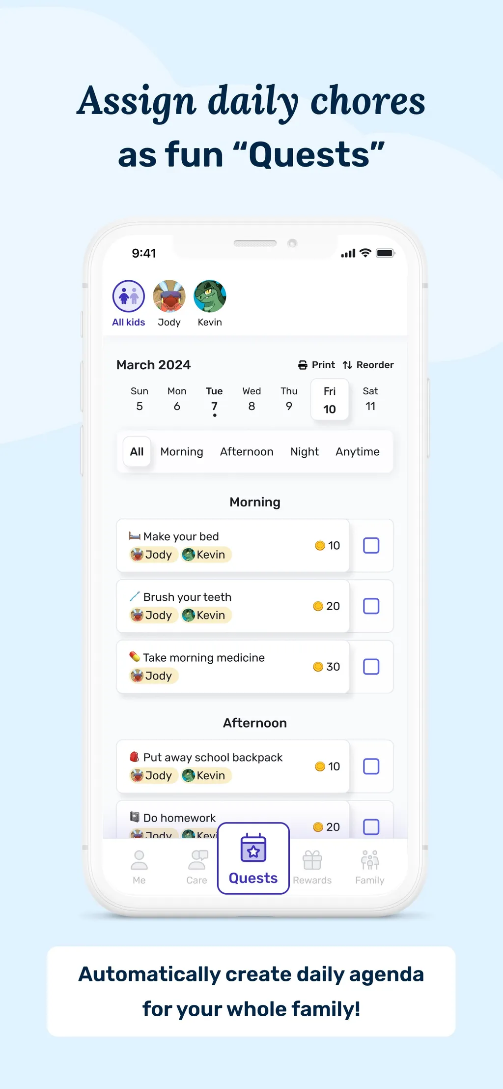 Joon: Kids ADHD Chore Tracker App Store screenshot 5