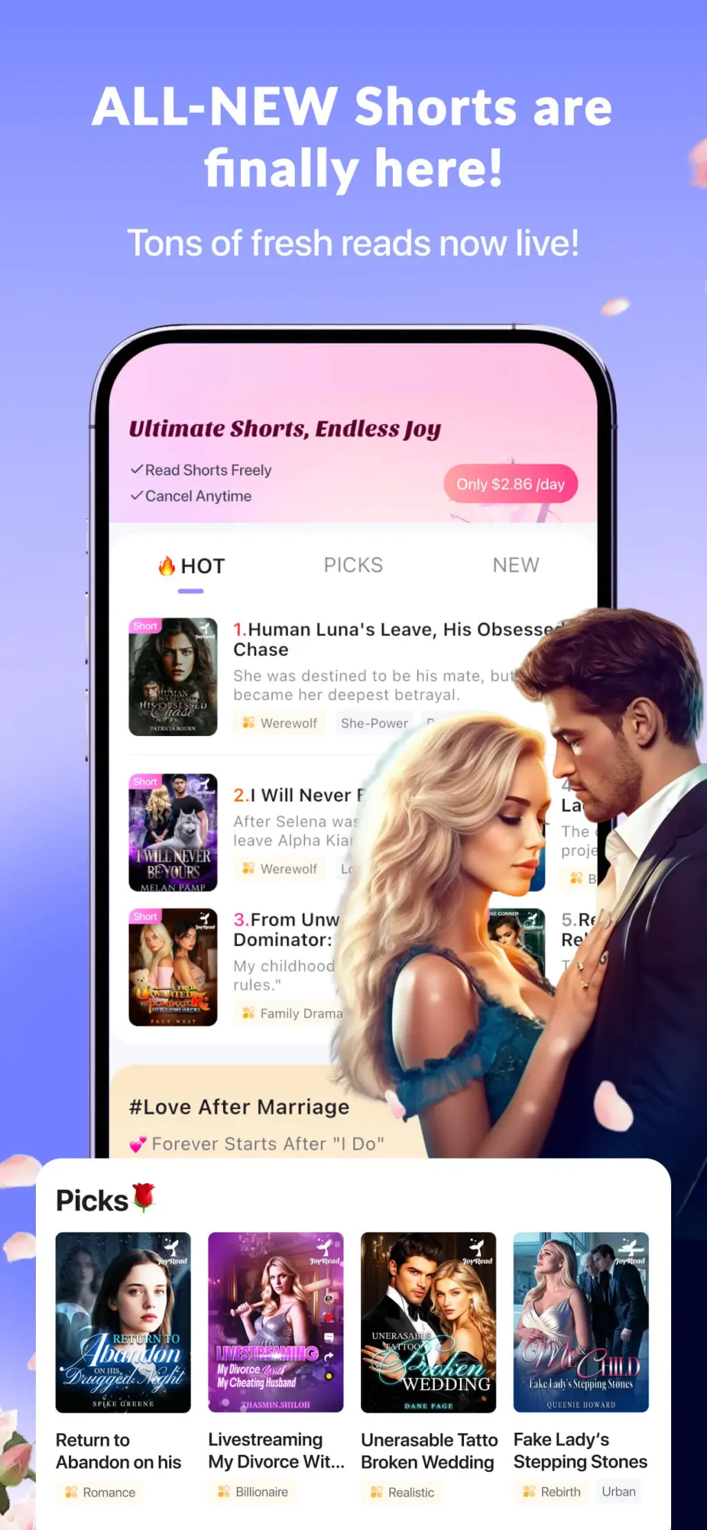 JoyRead-Enjoy Novels & Shorts App Store screenshot 2