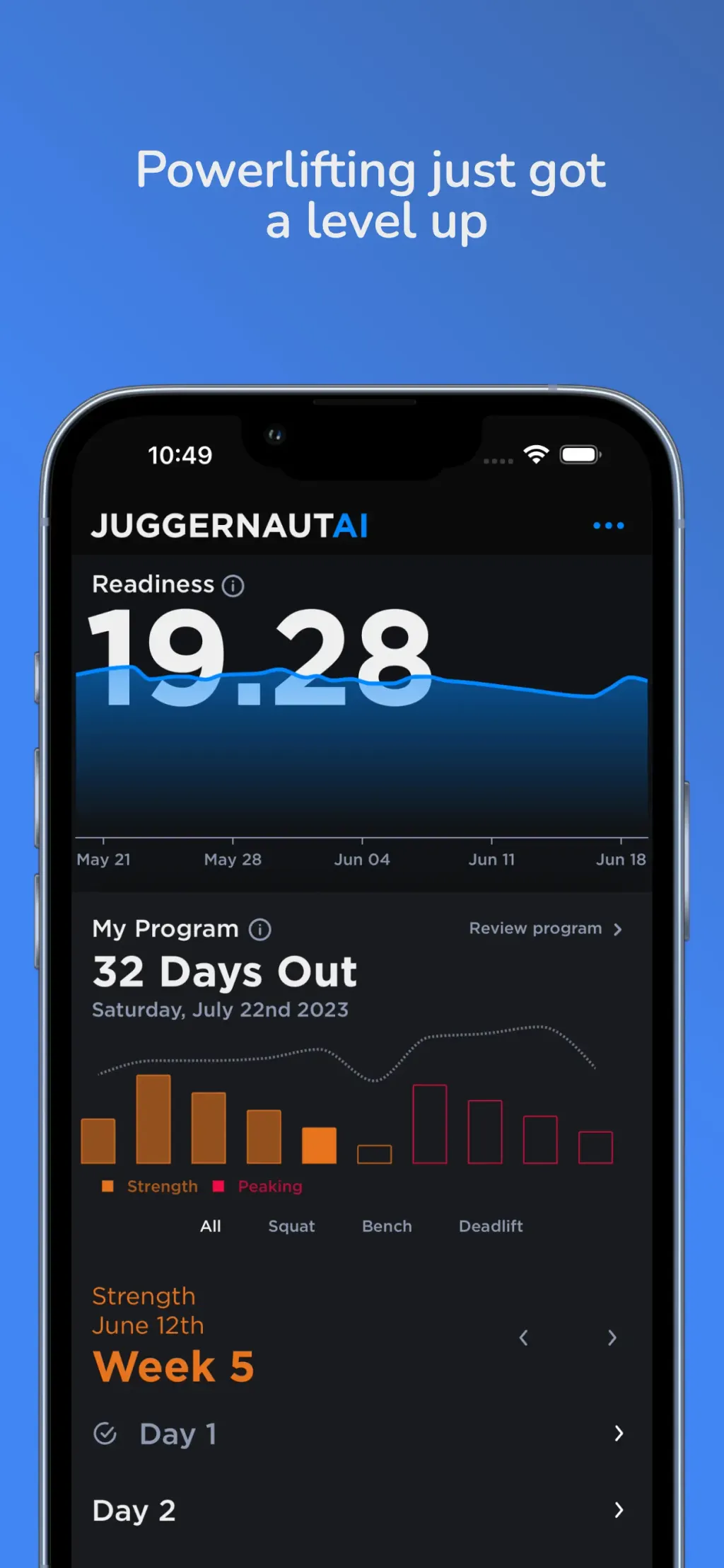 JuggernautAI App Store screenshot 1