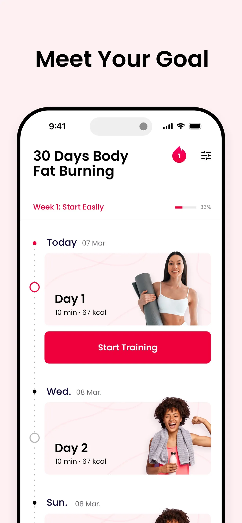 JustFit: Lazy Workout & Fit App Store screenshot 8